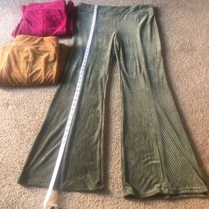 3 pair size 19 (2x) flare pants